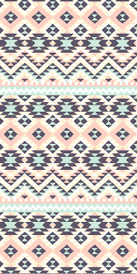 Fabric roller blind Triangle pattern