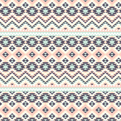 Fabric roller blind Triangle pattern