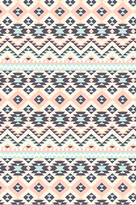 Fabric roller blind Triangle pattern