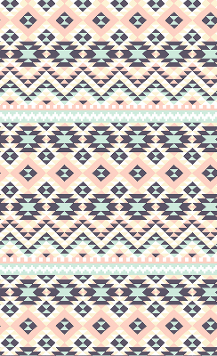 Fabric roller blind Triangle pattern