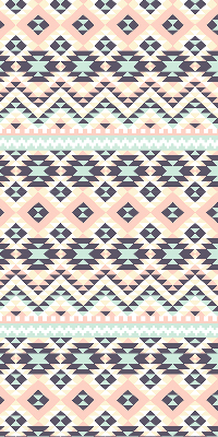 Fabric roller blind Triangle pattern