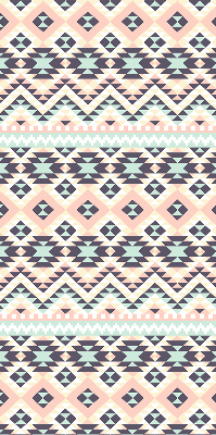 Fabric roller blind Triangle pattern