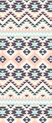 Fabric roller blind Triangle pattern