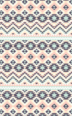 Fabric roller blind Triangle pattern