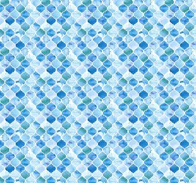 Modern roller blind with lamp pattern