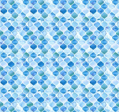Modern roller blind with lamp pattern