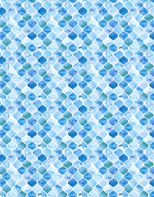 Modern roller blind Lamp pattern