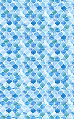 Modern roller blind with lamp pattern