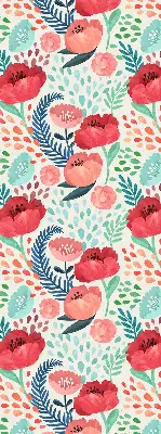 Poppy roller blind for large windows