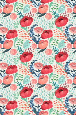 Roller blind for large window Poppy