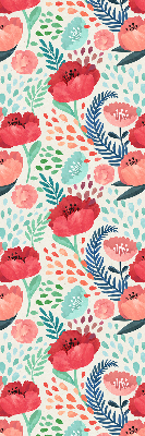 Roller blind for large window Poppy