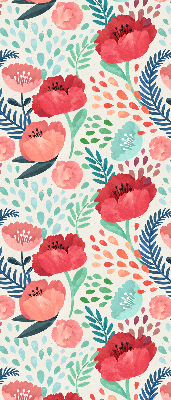 Roller blind for large window Poppy