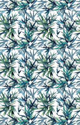Roller blind for large window Leaves