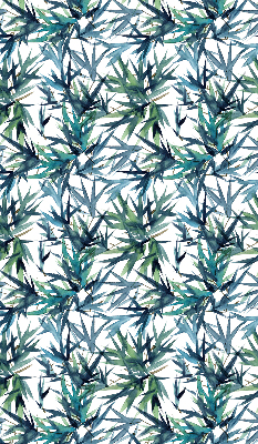 Roller blind for large window Leaves