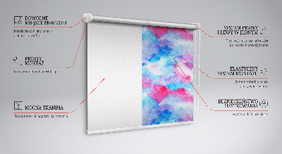 Roller blind for large window Galaxy