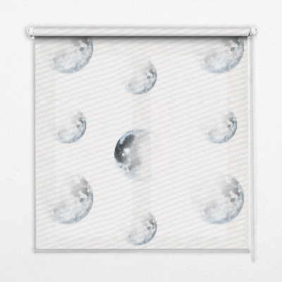Roller blind for large window Moons