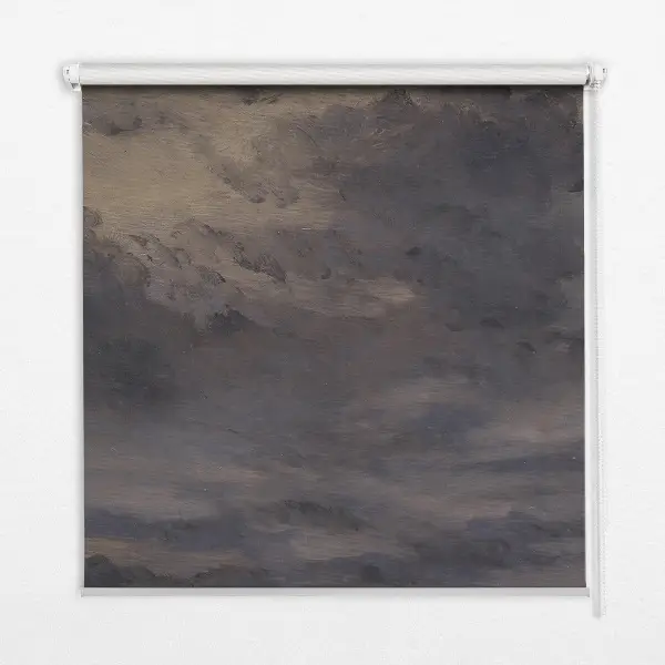 Fabric roller blind in a Painted Sky design