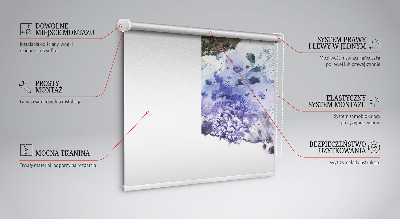 Fabric roller blind Painted picture