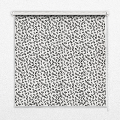 Feathers roller blind for large window