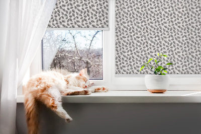 Roller blind for large window Feathers