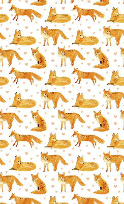 Fabric roller blind Foxes