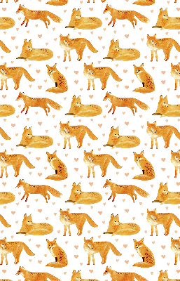 Fabric roller blind Foxes