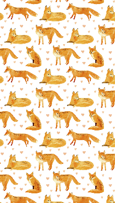 Fabric roller blind Foxes