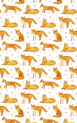 Fabric roller blind Foxes