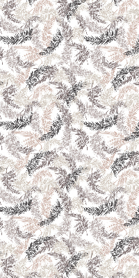Fabric roller blind Plant leaves