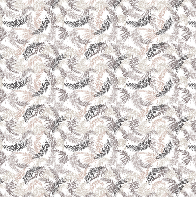 Fabric roller blind Plant leaves