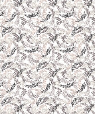 Fabric roller blind Plant leaves