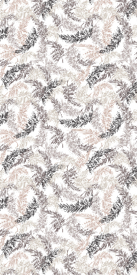 Fabric roller blind Plant leaves