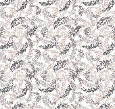 Fabric roller blind Plant leaves