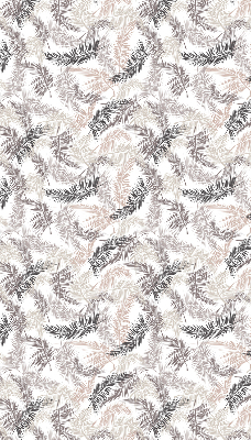 Fabric roller blind Plant leaves