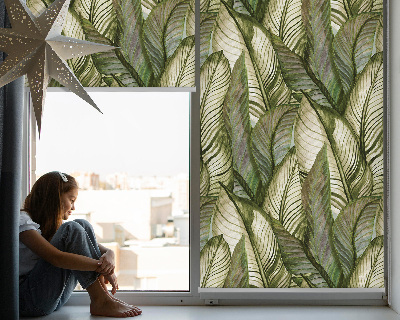 Modern roller blind Leaves