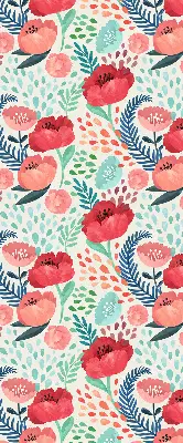 Poppy roller blind for large windows