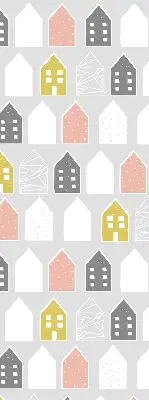 Roller blind for large windows drawn houses design