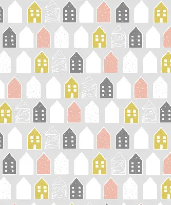 Roller blind for large windows drawn houses design