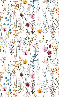 Modern roller blind Colorful flowers