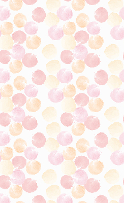 Roller blind for large window Colorful spots