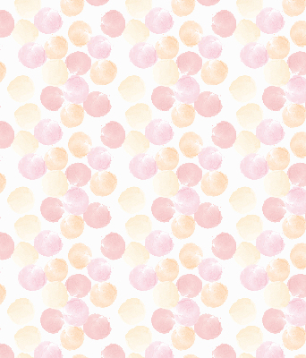 Roller blind for large window Colorful spots
