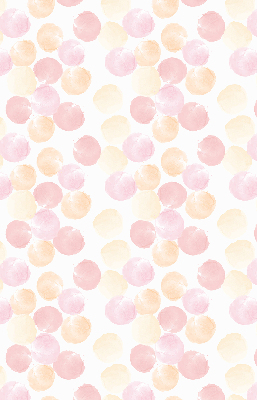 Roller blind for large window Colorful spots