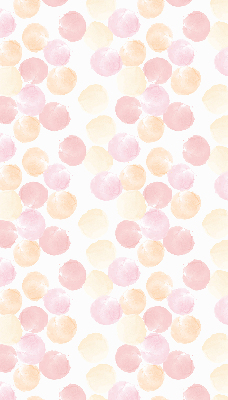 Roller blind for large window Colorful spots