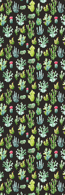 Roller blind for large window Cacti