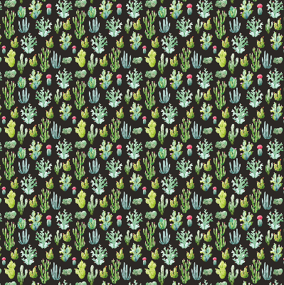 Roller blind for large window Cacti