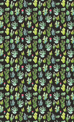 Roller blind for large window Cacti