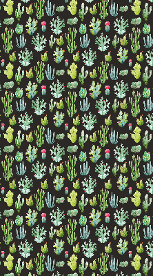 Roller blind for large window Cacti