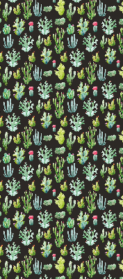Roller blind for large window Cacti