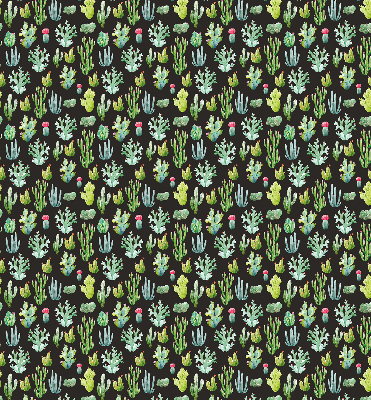 Roller blind for large window Cacti