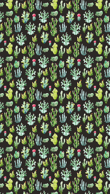 Roller blind for large window Cacti